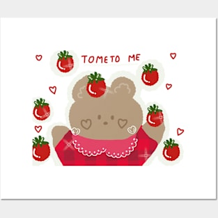 Cute Tomato noodle Posters and Art